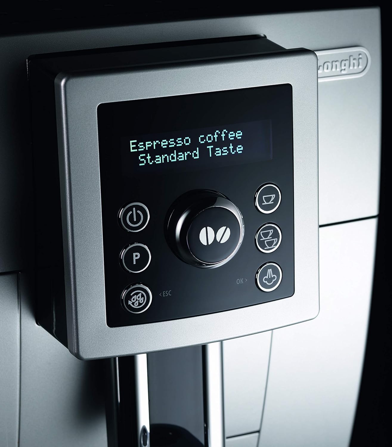 De'Longhi Magnifica Evo Machine a Café Grain ECAM292.33.SB, Machine Expresso et Cappucino, Argent [Exclusif Amazon], Cafè