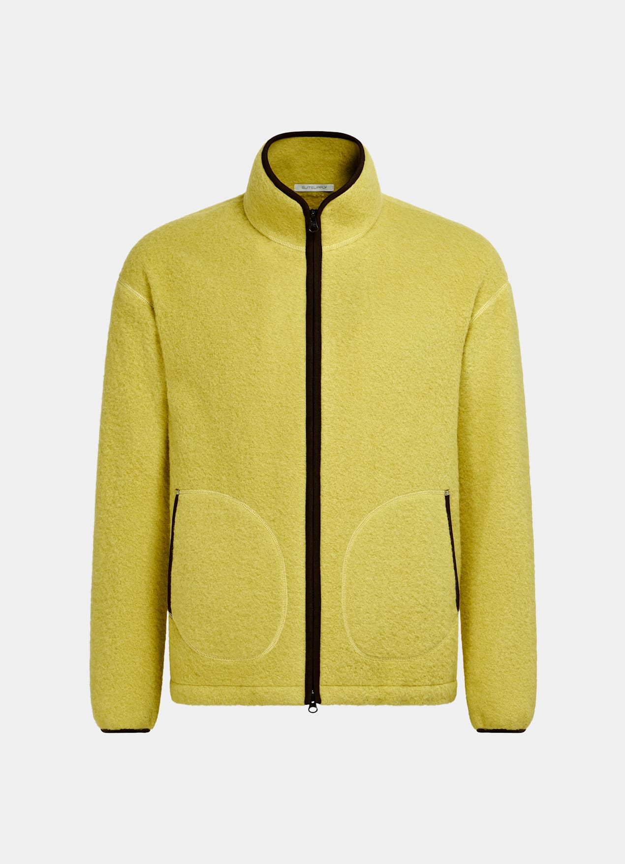 Veste de randonnée jaune
