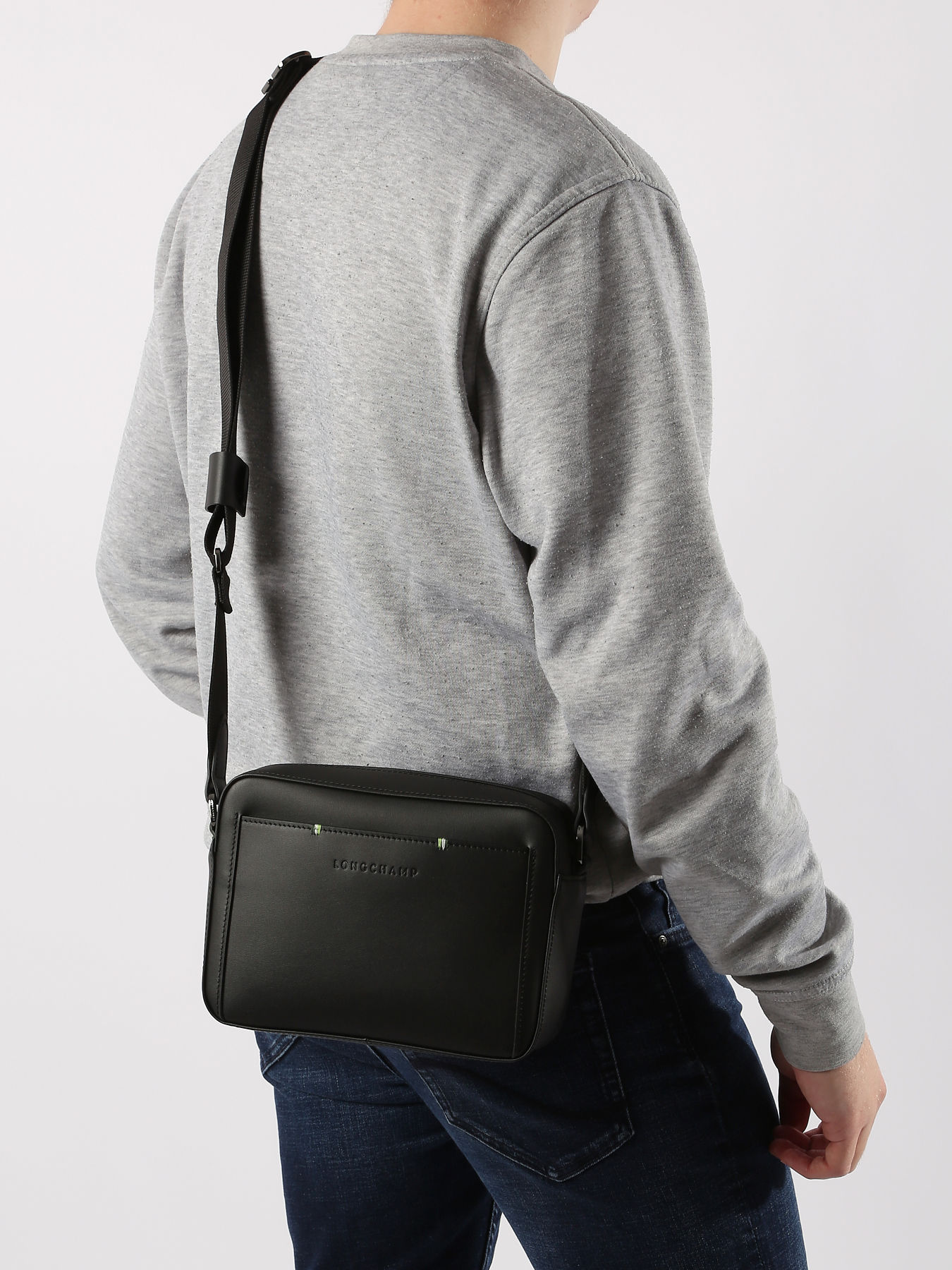 Sac bandoulire Longchamp-Sur-Seine cuir LONGCHAMP