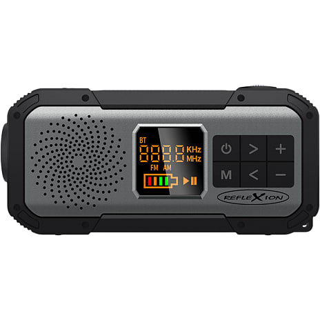 Reflexion tra555 soldrevet radio