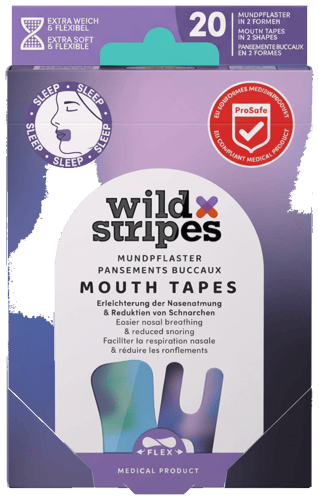 Wild Stripes Mouth Patches Sunset