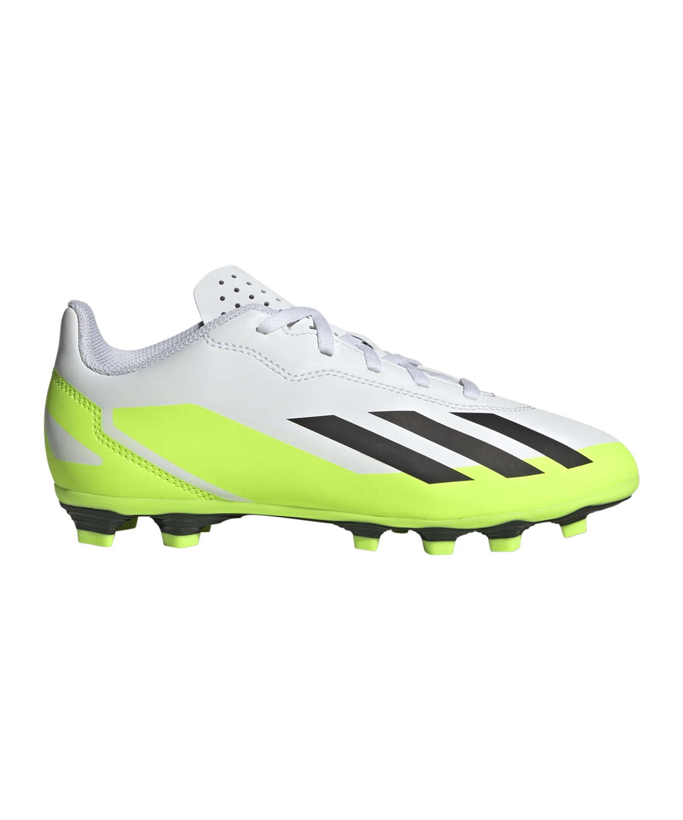adidas X Crazyfast.4 FG Crazyrush Kids Weiss Schwarz Gelb