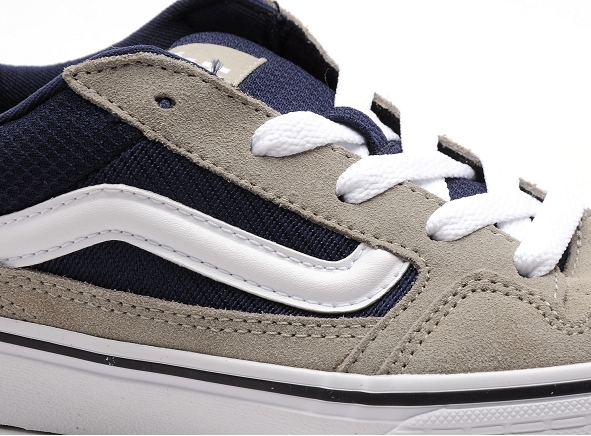 Vans basses enfant caldrone suede m kid gris