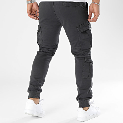 Pantalon Cargo Gris Anthracite