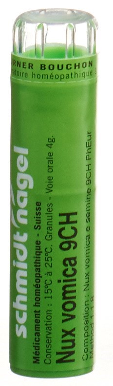 SCHMIDT-NAGEL Nux vomica Gran 9 CH 4 g