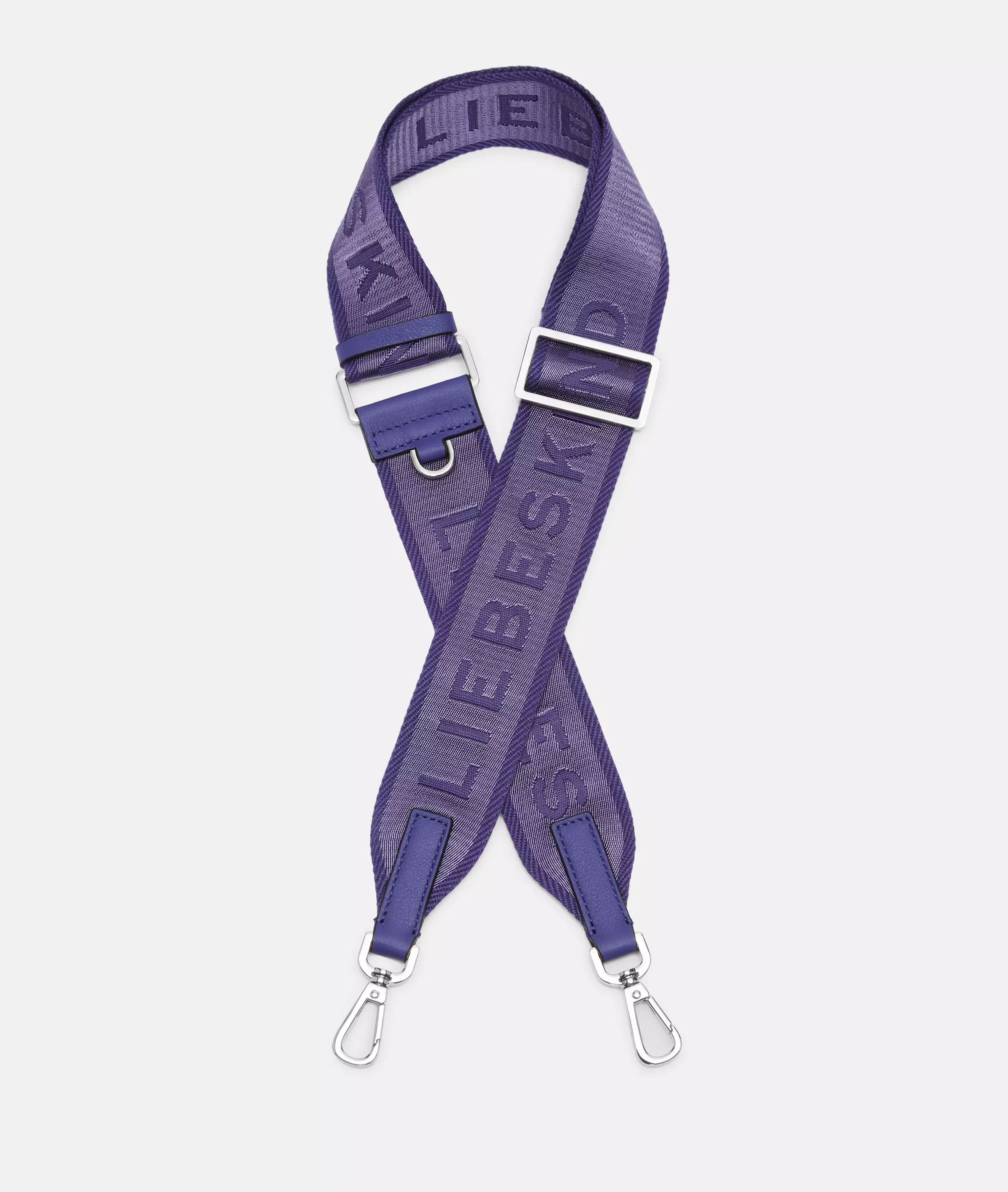 Shoulder strap with logo Wide jacquard shoulder strap