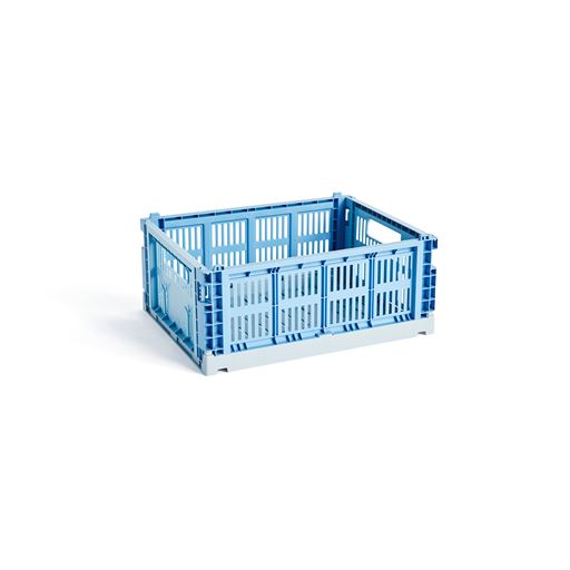 HAY Colour Crate Mix Kasse, Himmelblå, Medium