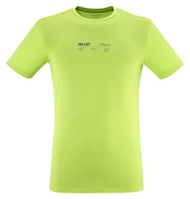 T-shirt Millet Intense Essential Vert Homme