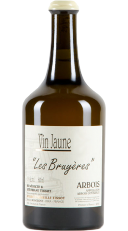 Domaine André et Mireille Tissot Arbois Vin Jaune Les Bruyères Blanc sec Jura 2012