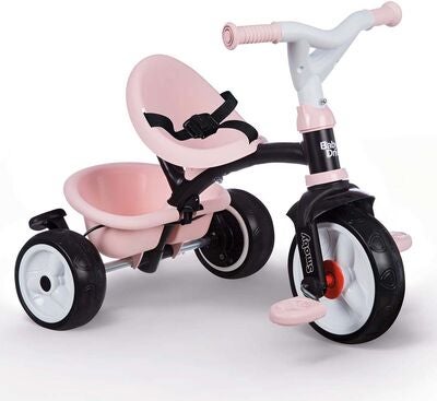 Smoby Trehjulssykkel Baby Driver Plus, Pink