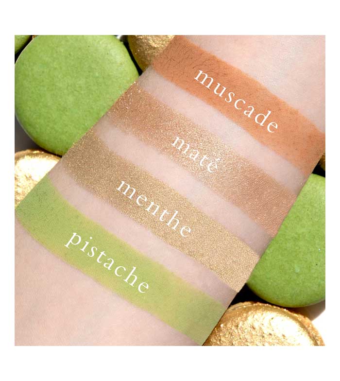 Paleta de sombras Viseart - Petits Fours - Pistache