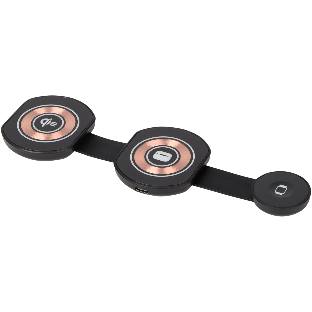 Grundig 3-in-1 draadloze oplader 15 watt