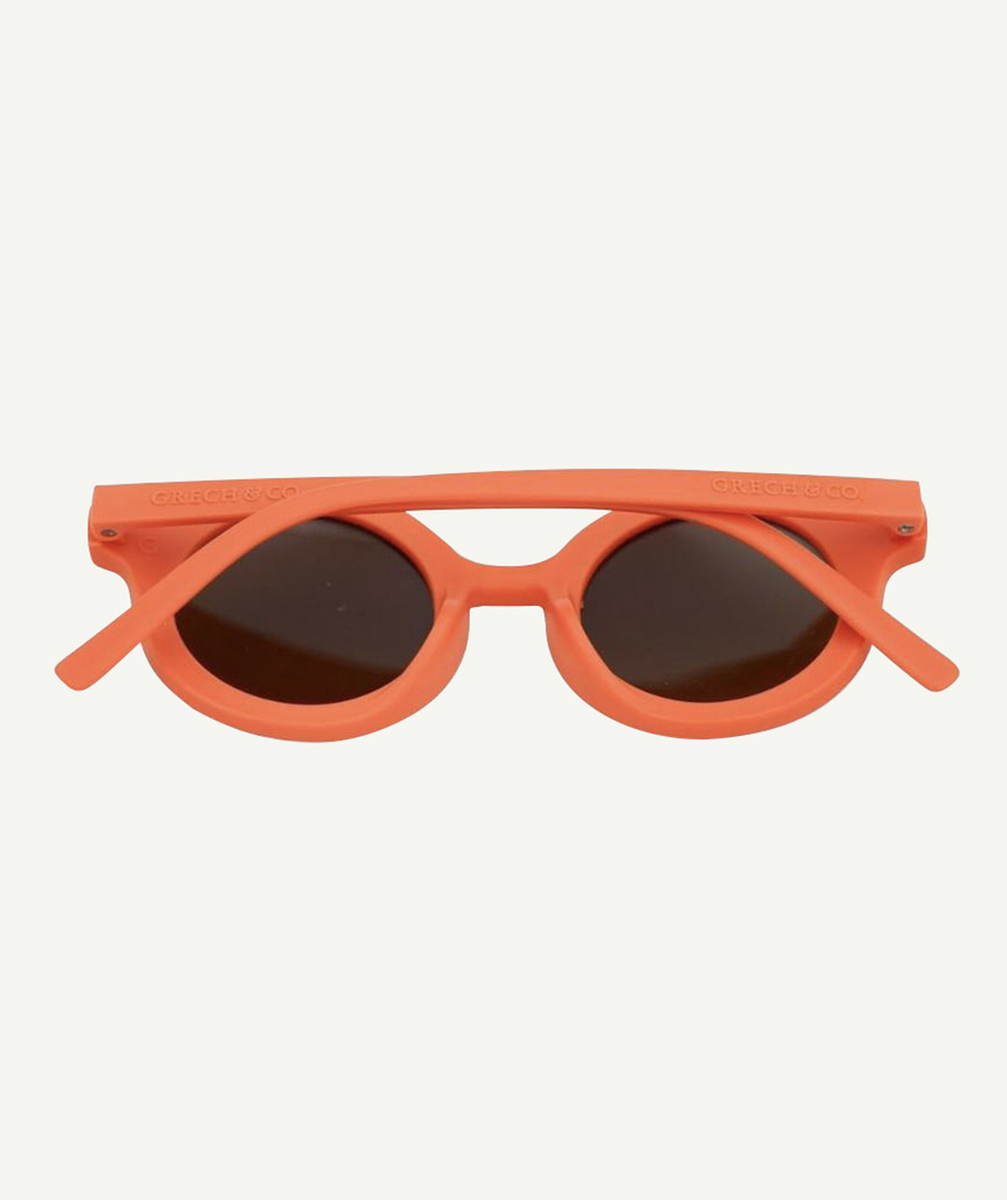 GRECH & CO.LUNETTES DE SOLEIL ORIGINAL RONDES ET ROUGES