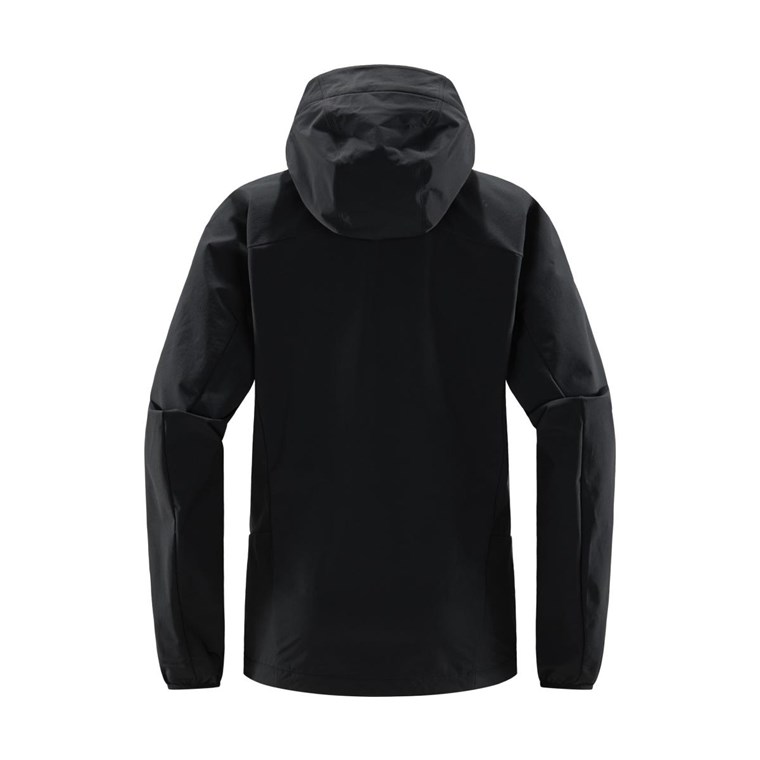 Haglöfs Move Softshell Hood Women True Black