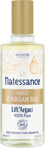 Natessance Lift'Argan Huile D'Argan 100% Pure Bio Flacon 50ml