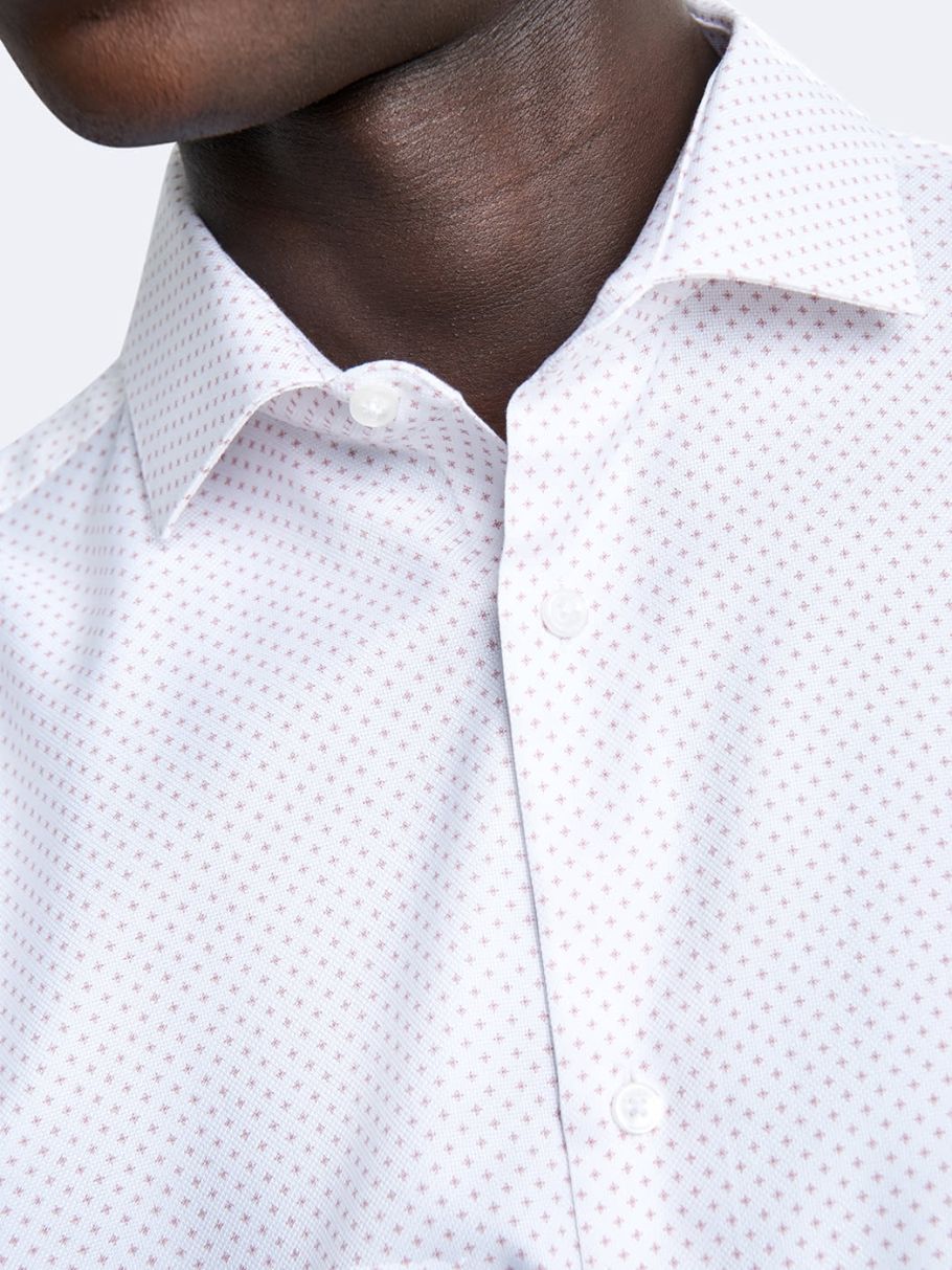 Chemise slim fantaisie