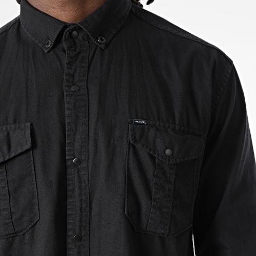 Chemise Manches Longues W-323 Noir