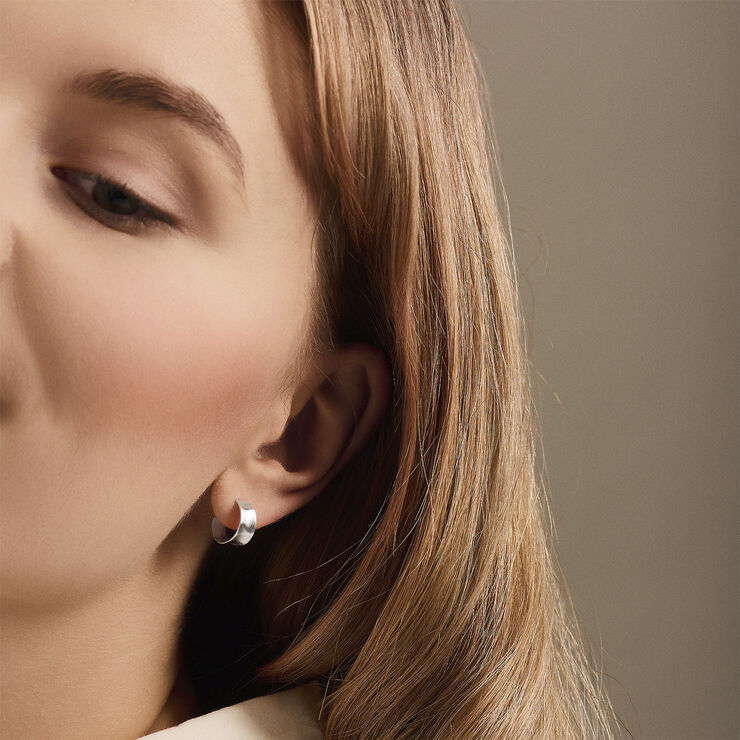 Pernille Corydon Jewellery Mini Saga Earrings Size 12 mm Goldplated