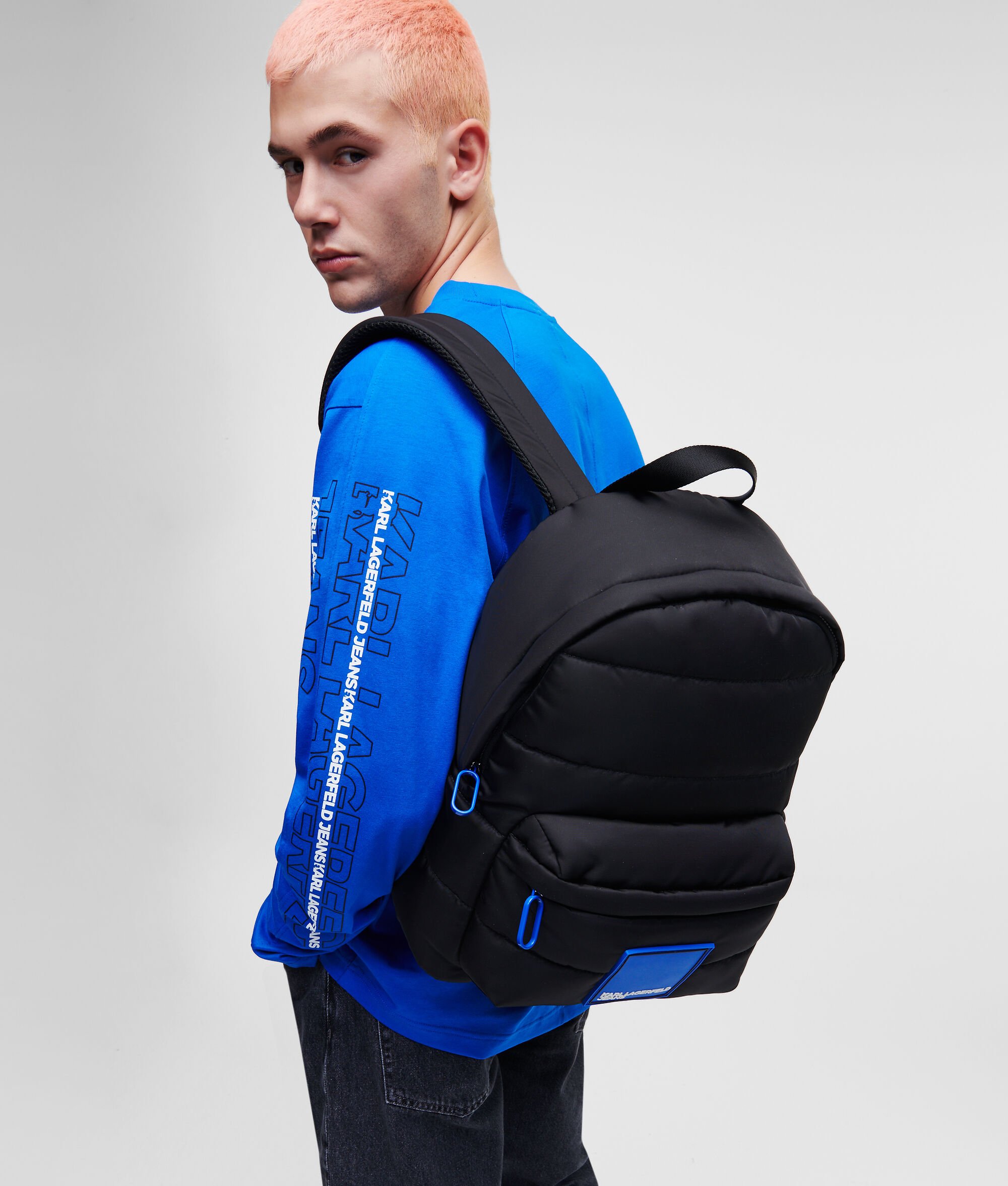 SAC À DOS MATELASSÉ EN NYLON KLJ
