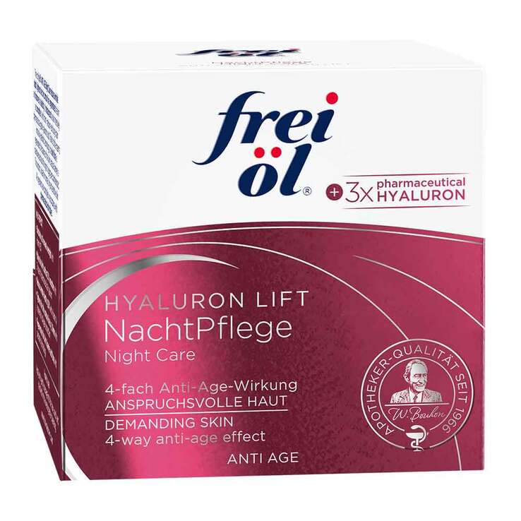 Frei Öl Anti-Age Hyaluron Lift Nachtpflege, 50 ml