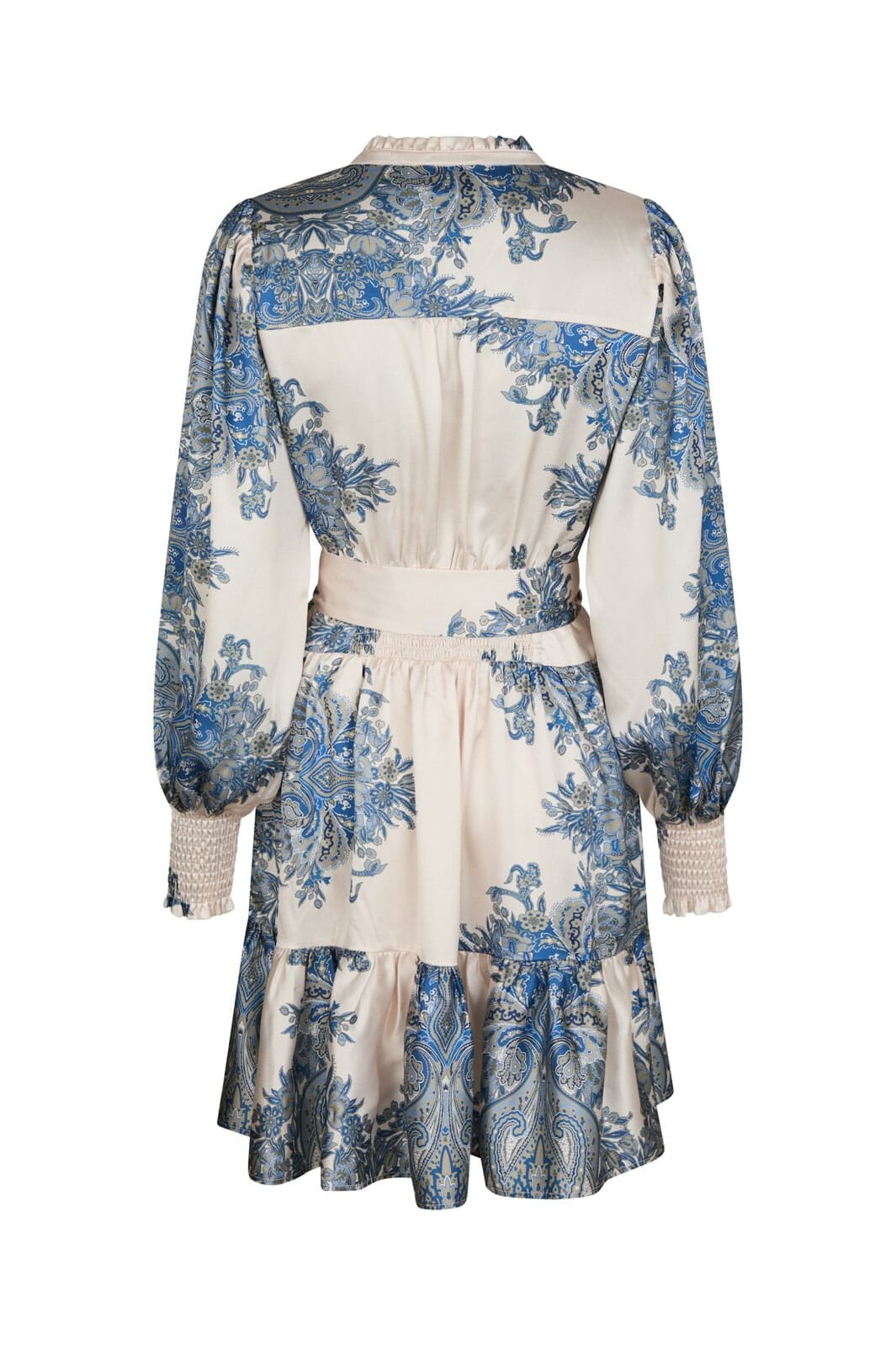 Neo Noir Malfida Paisley Border Dress 166210