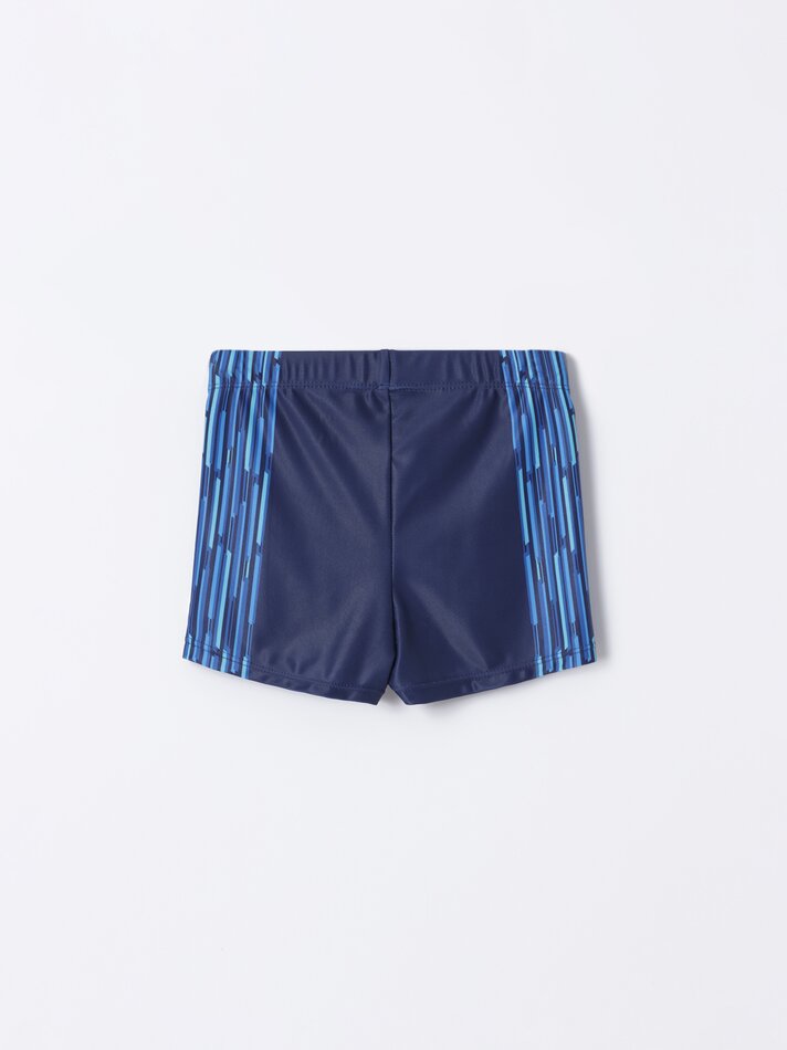 Maiô boxer - Azul-marinho