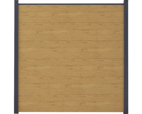 Hoofdelement GroJa BasicLine insteeksysteem zonder palen 180 x 180 cm eiken natuur