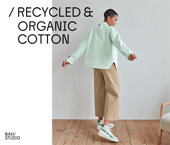 NAH/STUDIO Blusenjacke | recycelte Baumwolle