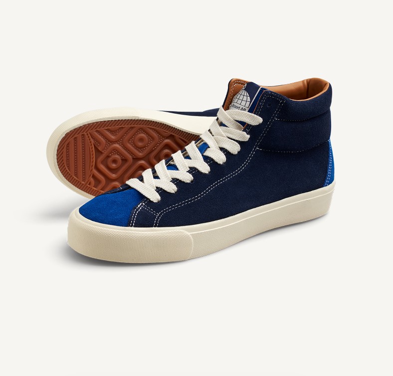 Last Resort AB VM003 Suede Hi Duo Blue White 4 US