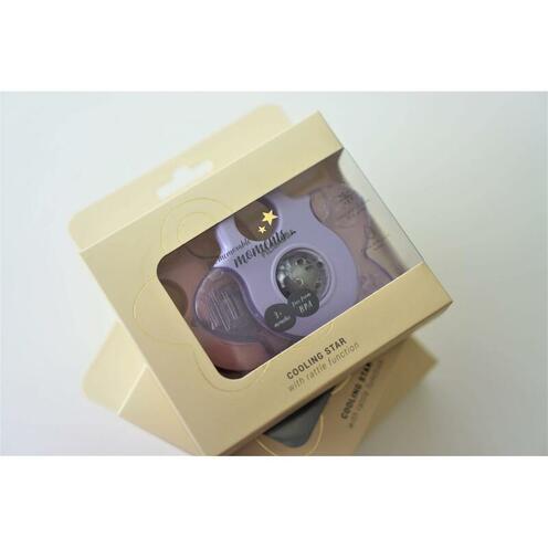 Anneau de dentition rafraîchissant étoile Pack x 2 - Rose - FILIBABBA