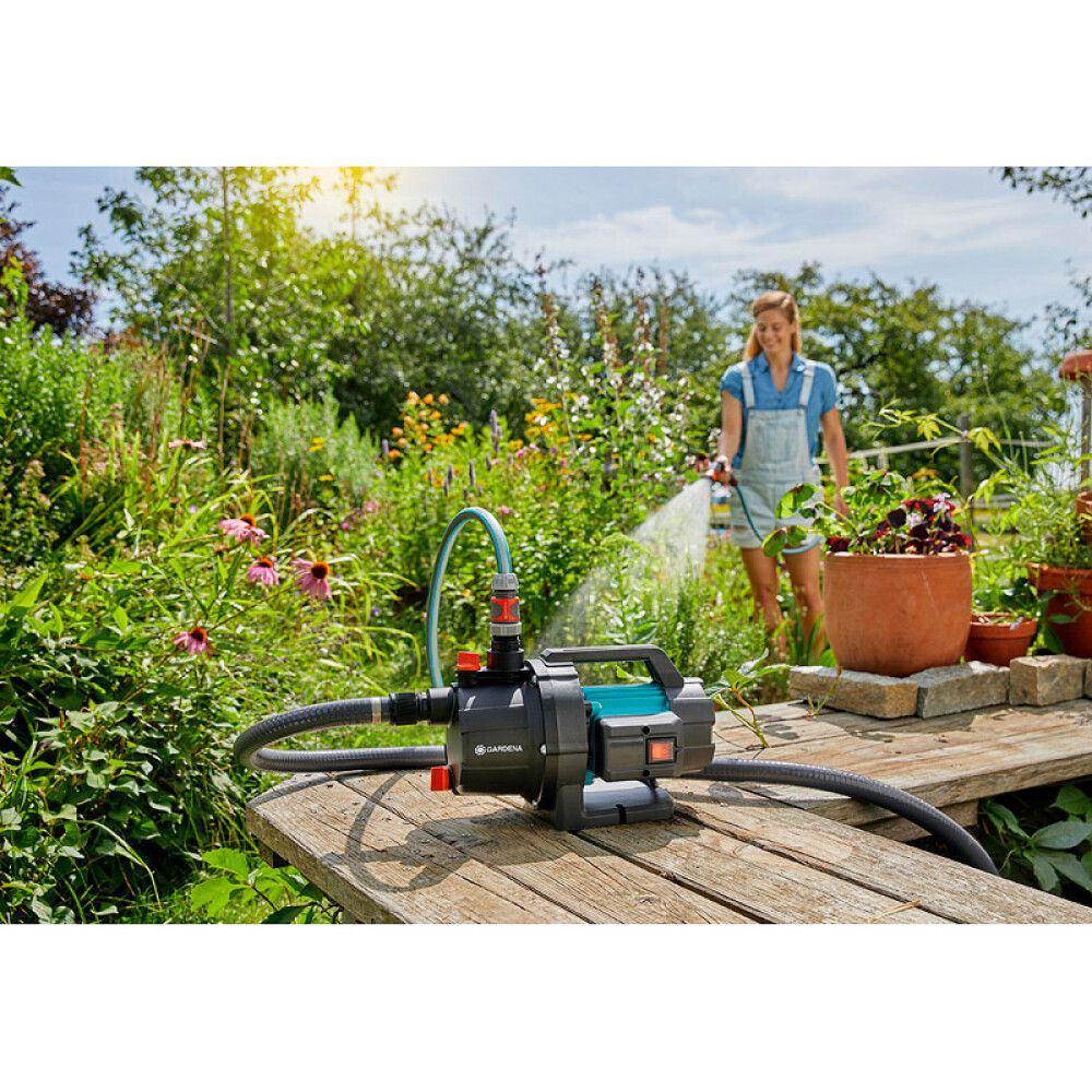 HAGEPUMPE GARDENA BASIC SET 3000/4