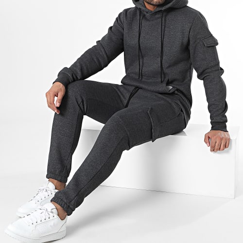 Ensemble De Survetement Gris Anthracite