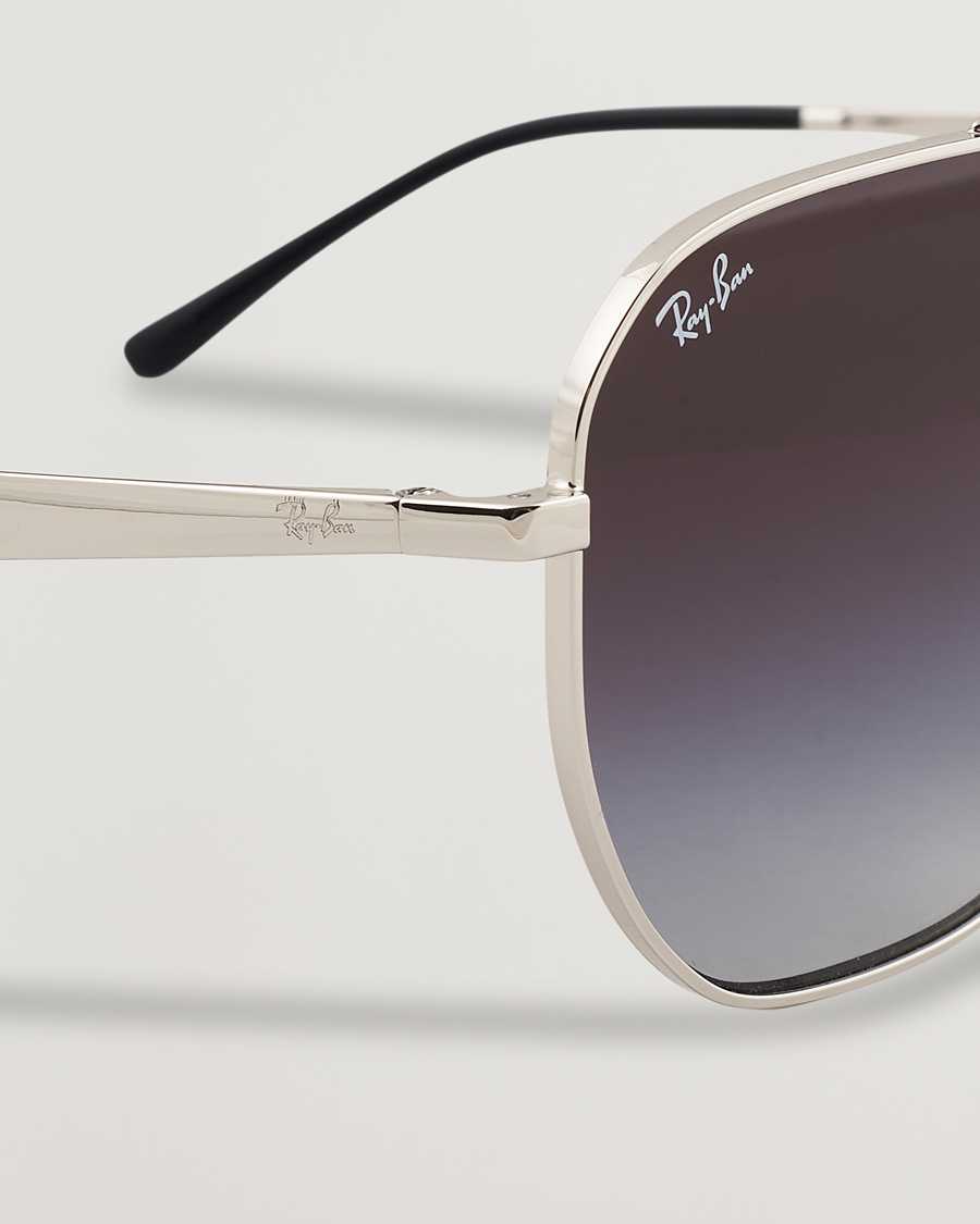 Ray-Ban Round Metal Sunglasses Silver