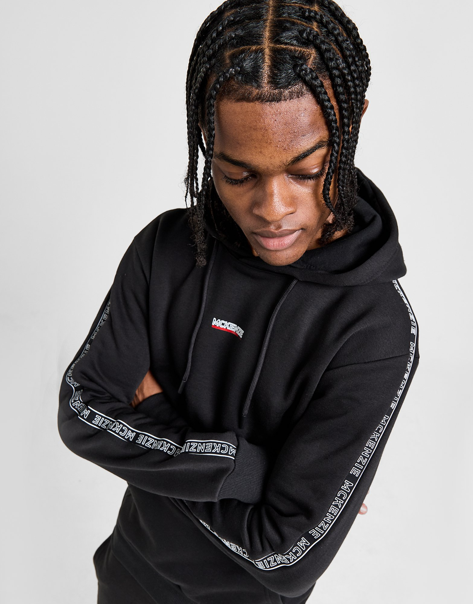 McKenzie Ensemble Sweat à Capuche/Short Essential Tape Homme