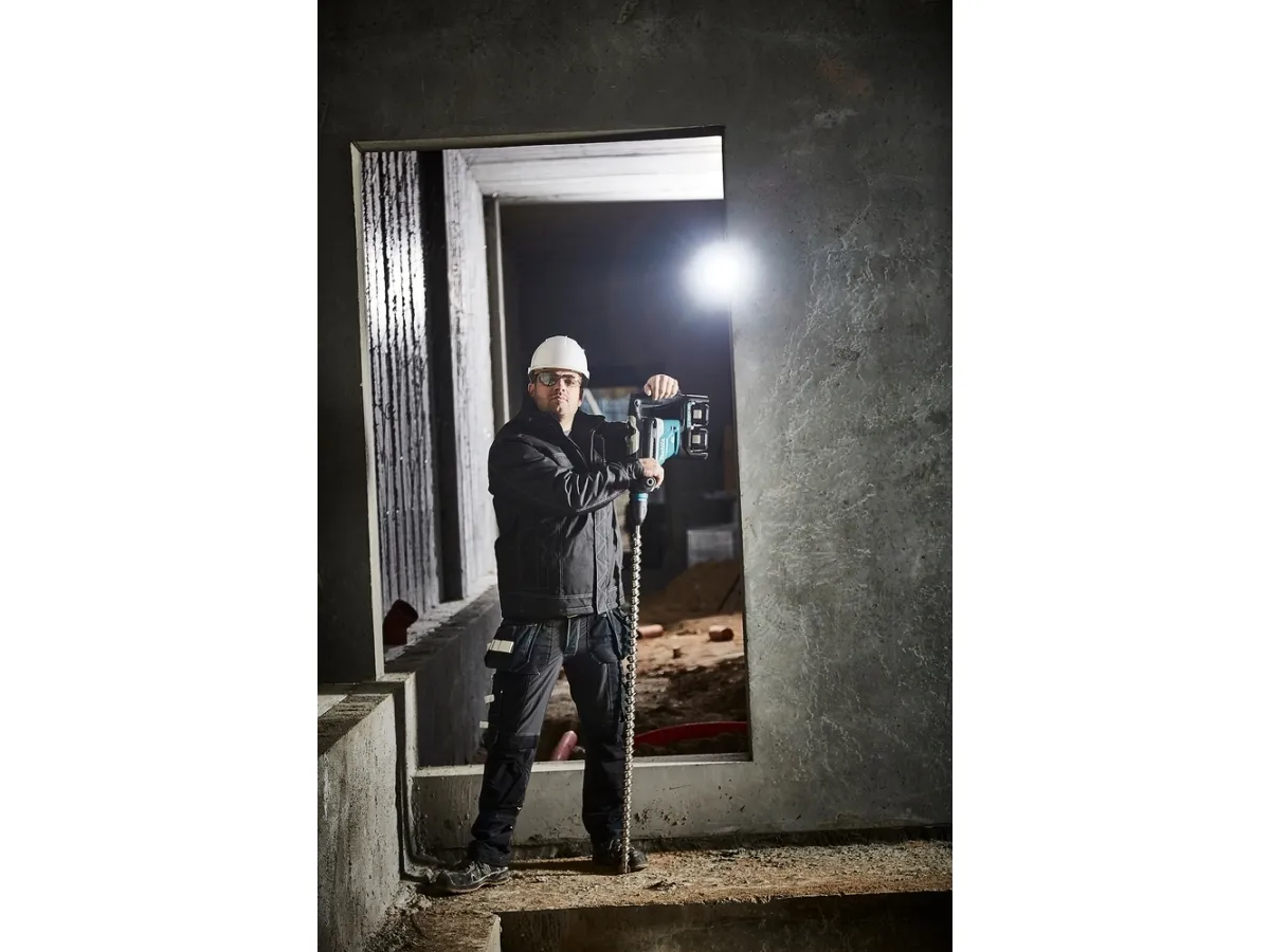 Makita DHR400ZKUN LXT, Pistolgreb boremaskine, SDS Max, Børstefri, Sort, Blå, 10,5 cm, 500 rpm