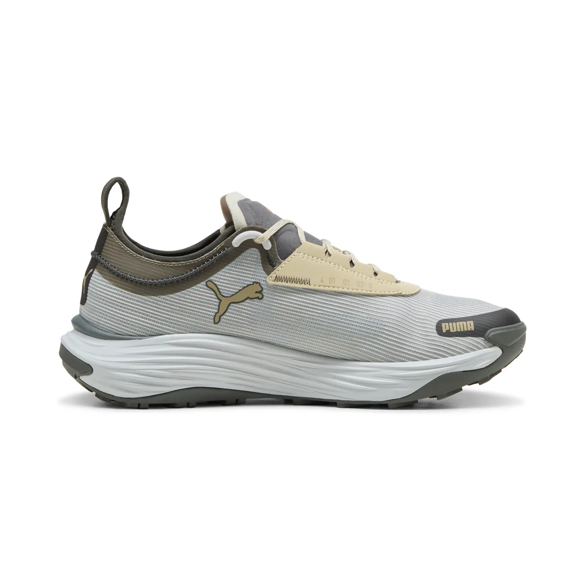 Puma Voyage Nitro 3 Tech Cool Light Gray-desert Dust-shadow Gray