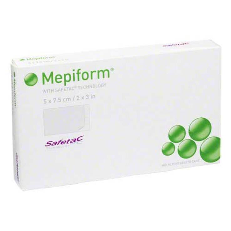 Mepiform 5x7,5 cm Verband, 5 St