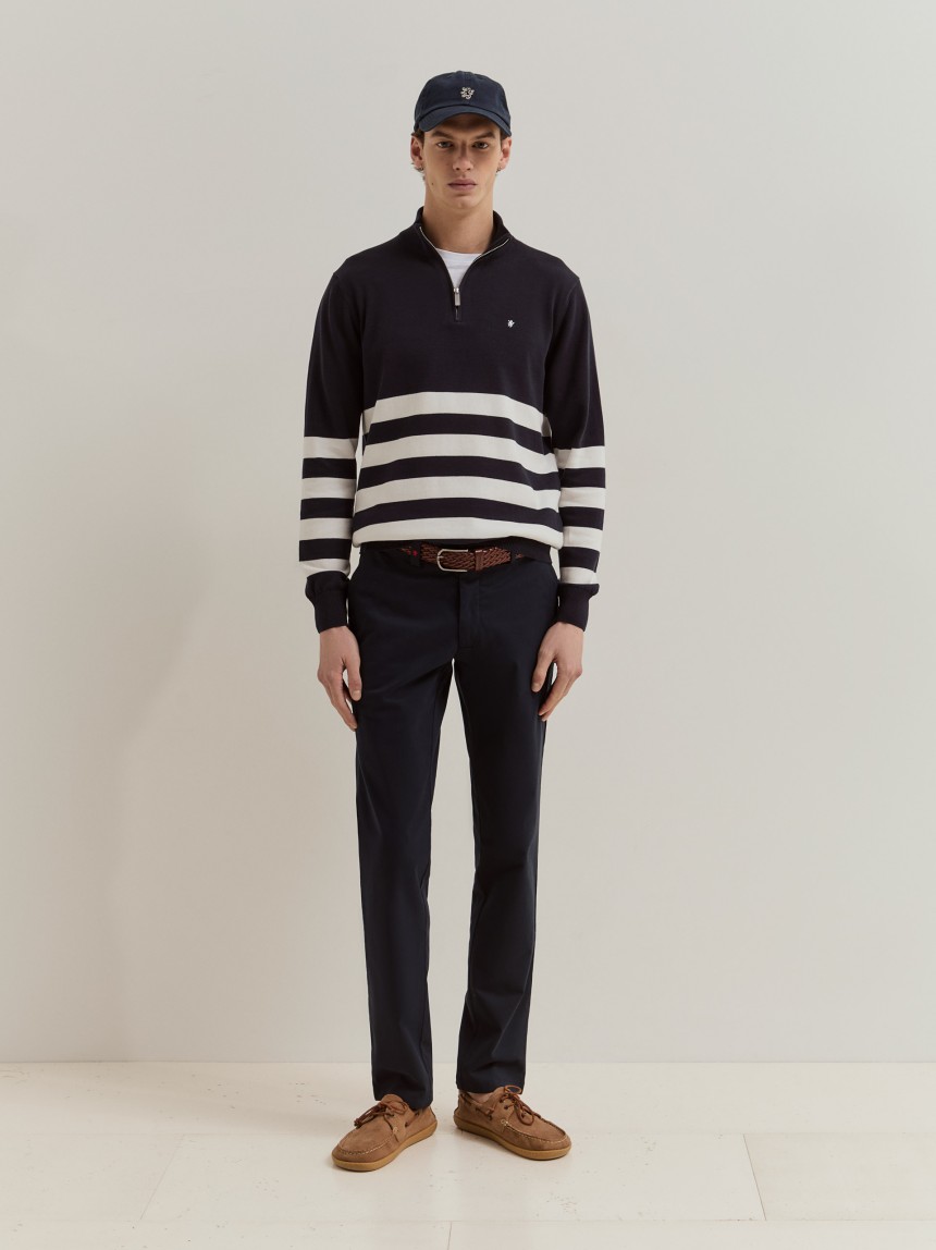 Calças chino slim fit