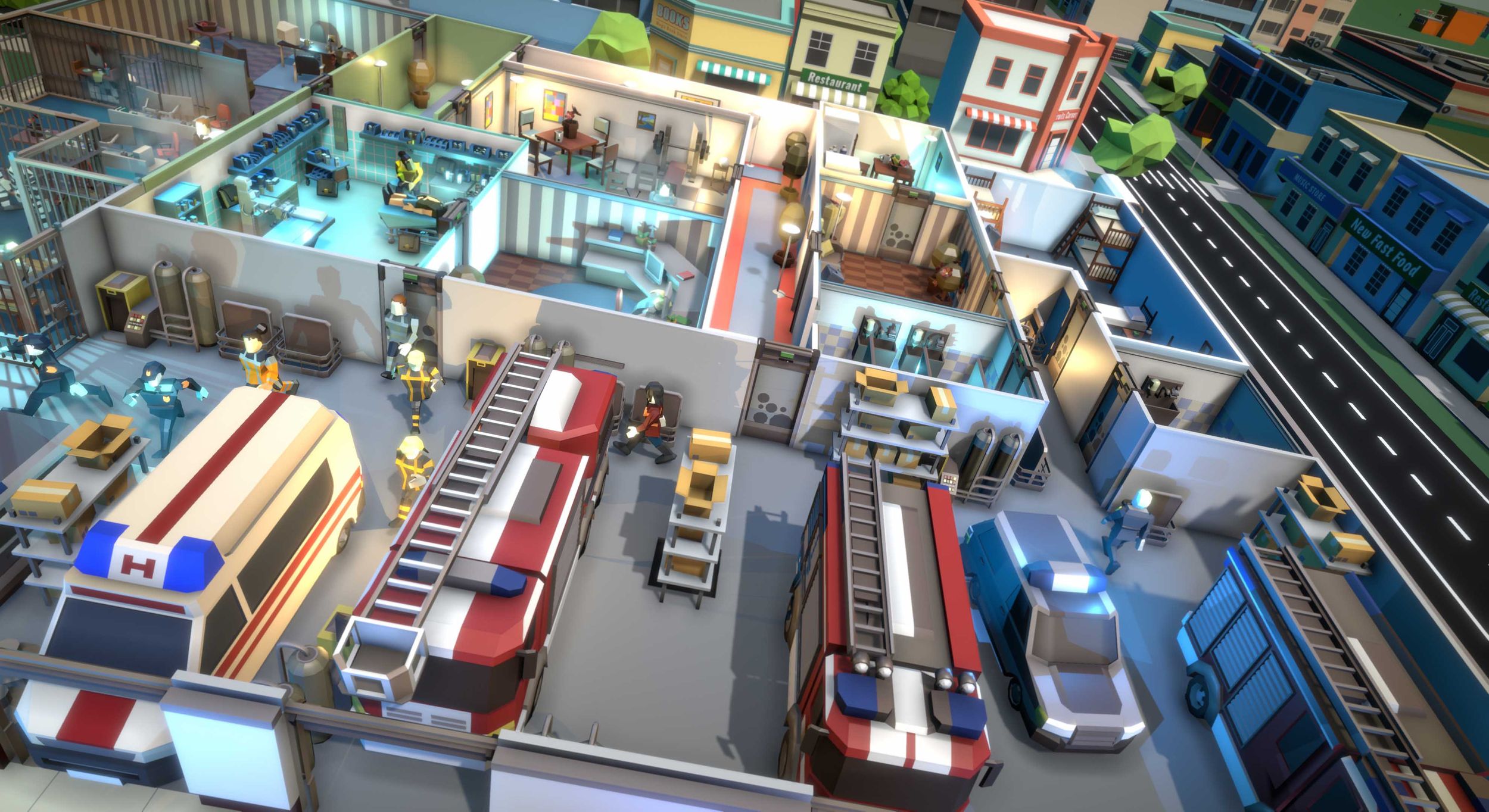 Der Blaulicht Tycoon - Rescue HQ