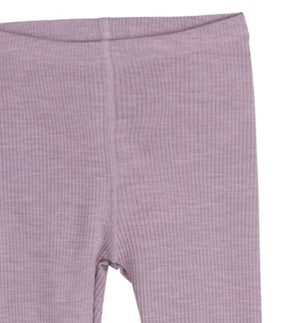 Hust and Claire Leggings - Lane - Rib - Wolle - Dusty Rose