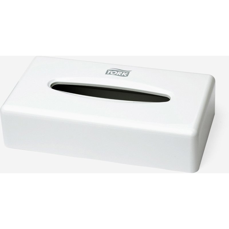 Distributeur mouchoirs mural Tork plastique blanc