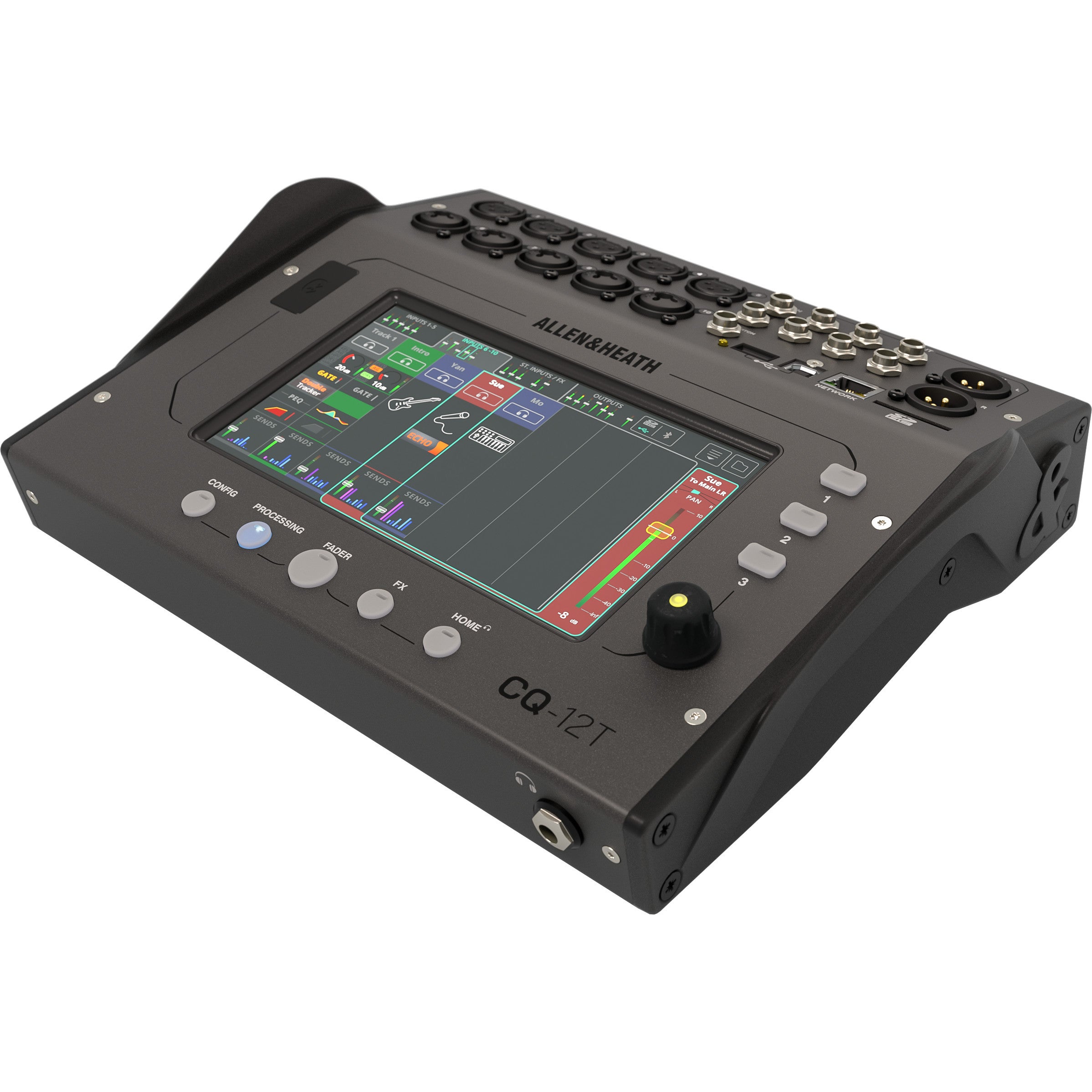 Allen & Heath CQ-12T 12i/8o ultracompacte digitale mixer