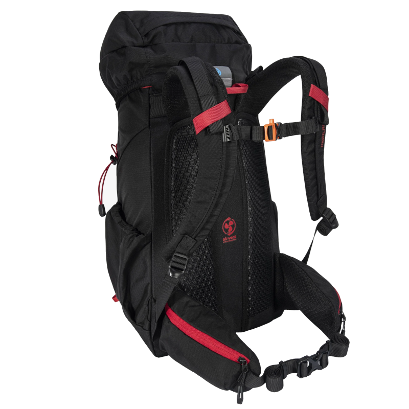 Highlander ivar 30l heren rugzak - black