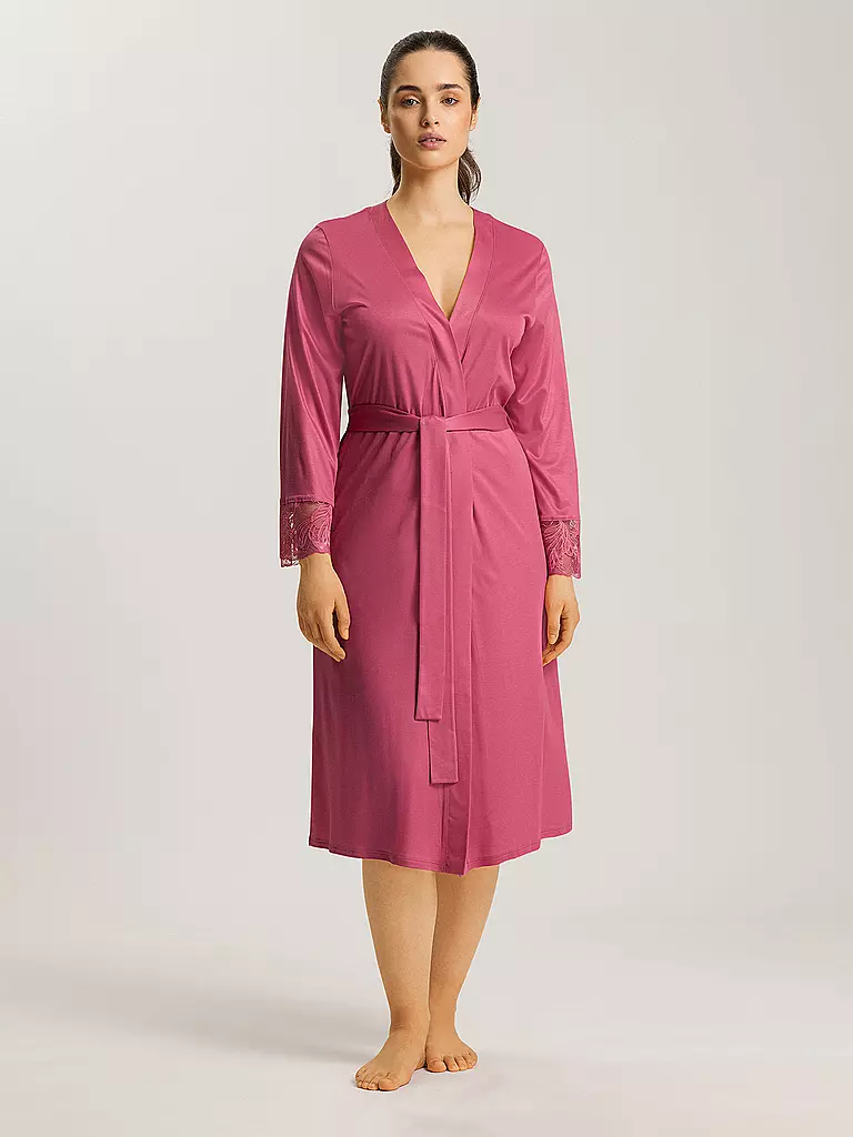 HANRO Morgenmantel EVA rosa