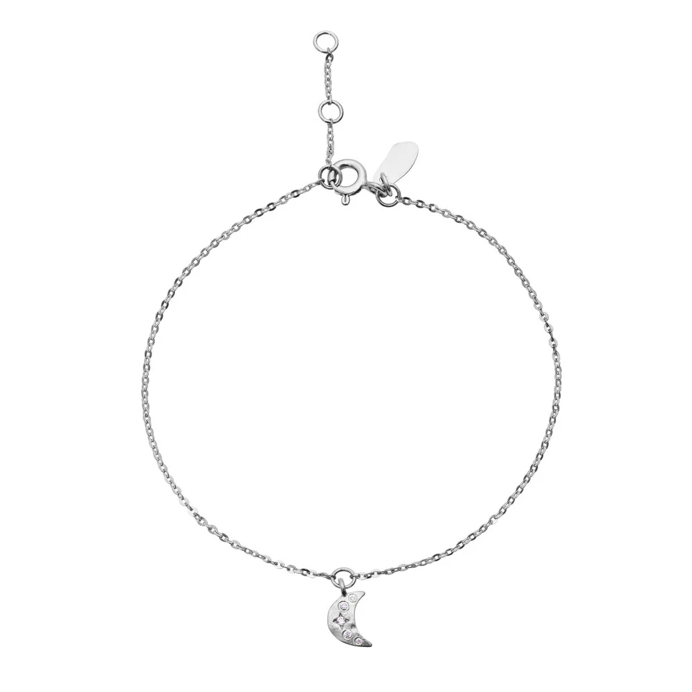 Maanesten  Celestia armbånd - sølv