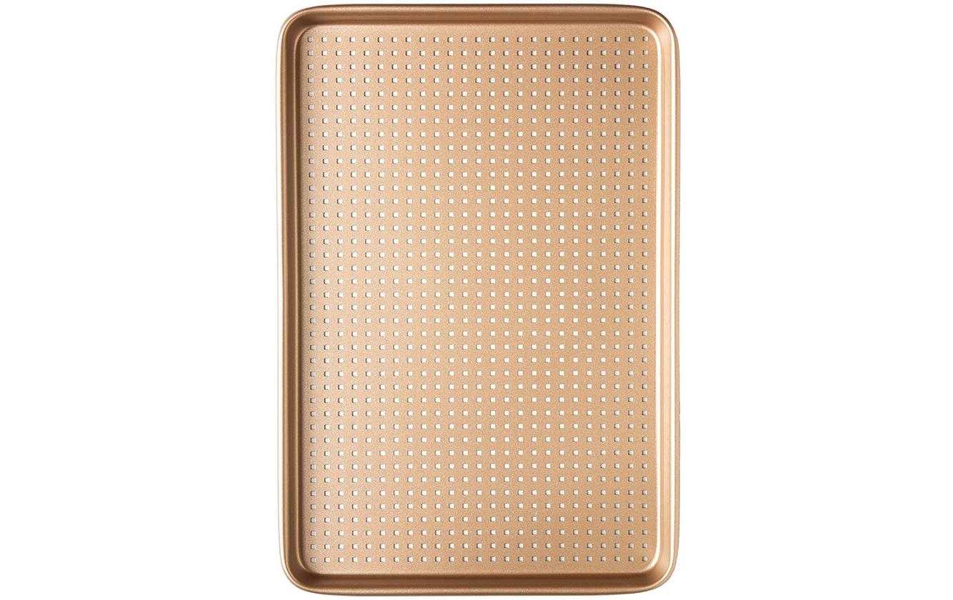 Backform Rose Gold, 39.7 x 27 cmPerforiertes Backblech aus der Rose-Gold Linie