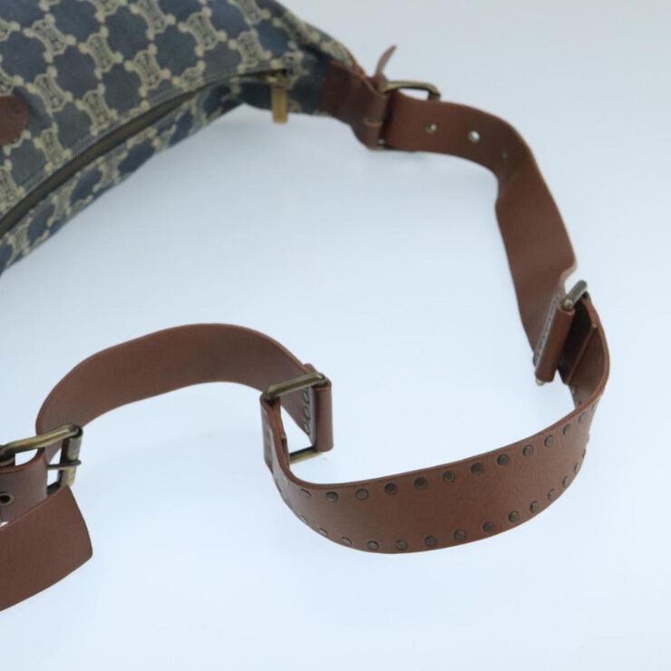 Celine Vintage Celine Shoulder Bag Blue