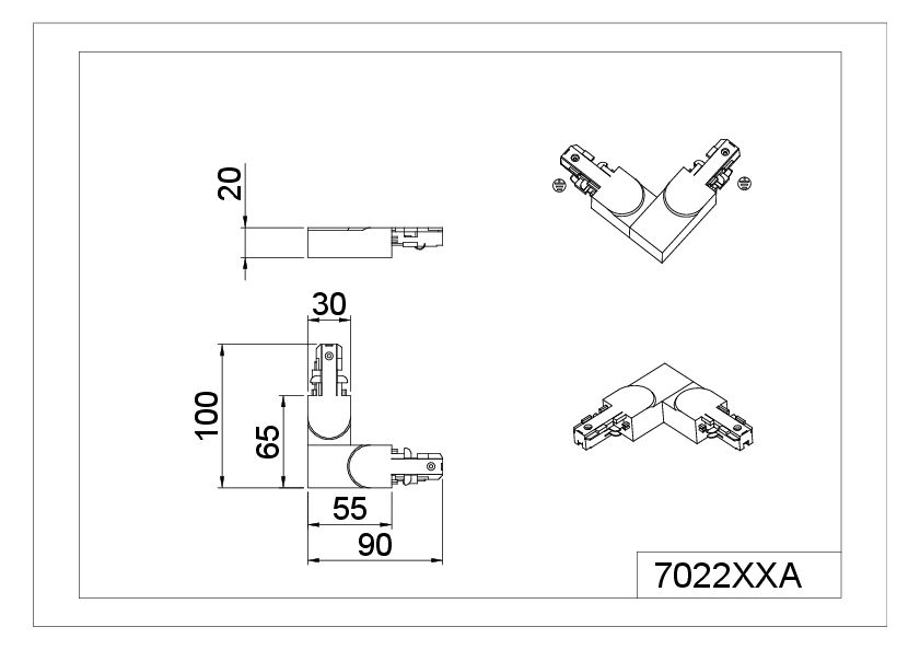 L-Verbinder DUOLINE