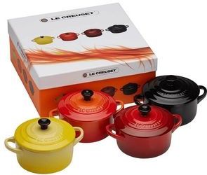 Le Creuset - Multi - Stoofpannetje - 10 cm - 4-Delig