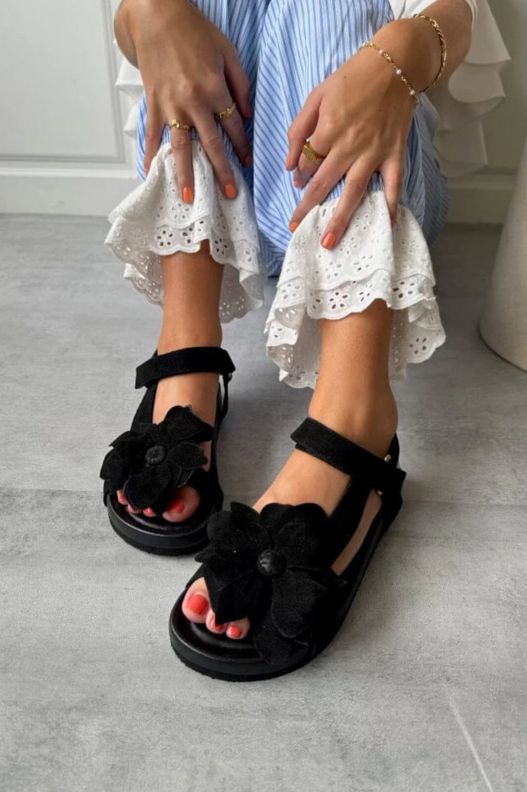 Copenhagen Shoes My Flowers 0001 black